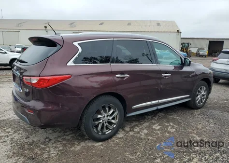 2013 Infiniti Jx35 from USA, damaged, VIN 5N1AL0MM3DC305744